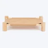 HUFT Elevated Cot Bed For Cat - Brown
