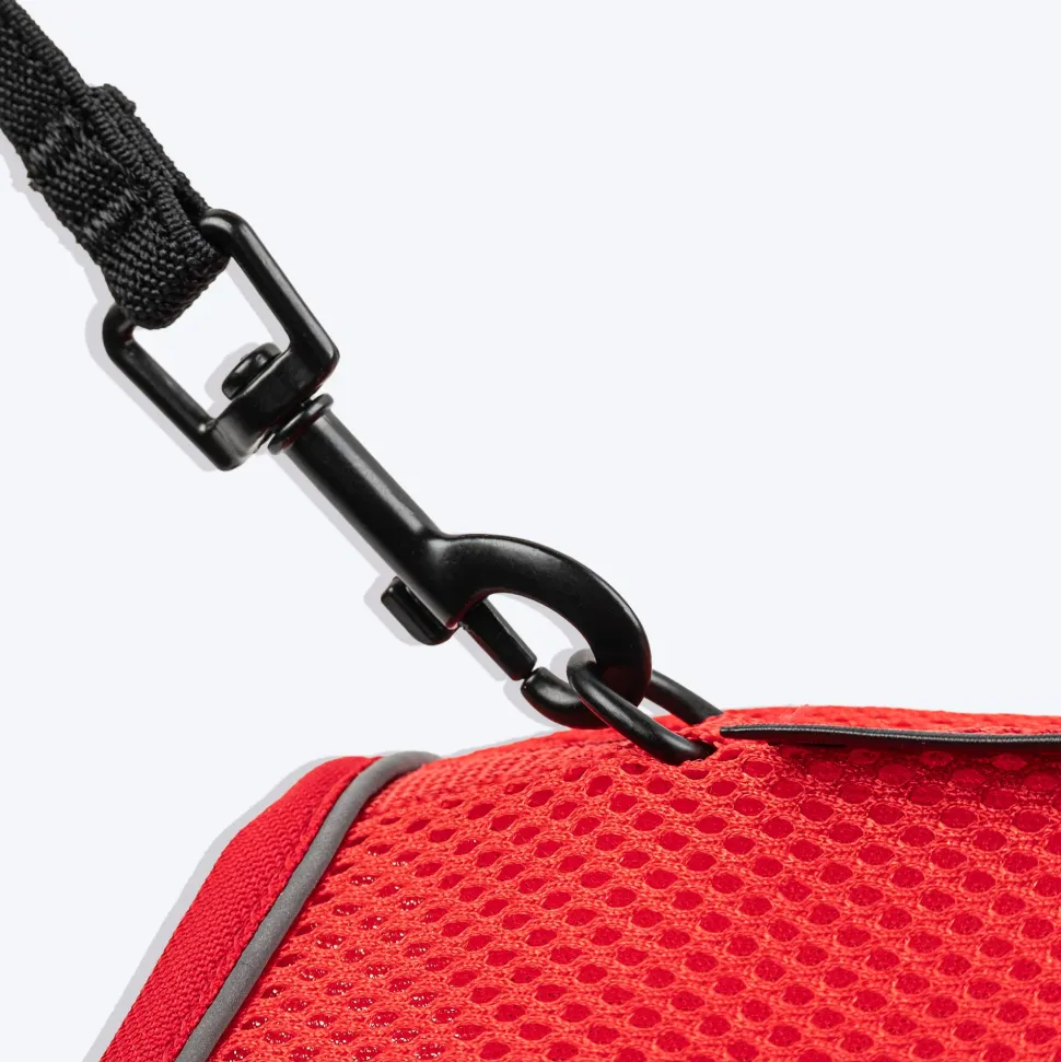 HUFT Essential Harness & Leash Set For Cat - Red