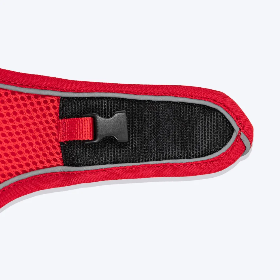 HUFT Essential Harness & Leash Set For Cat - Red