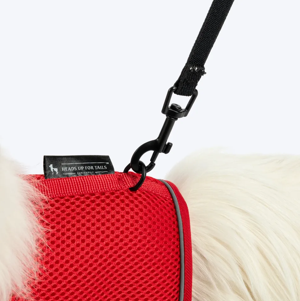 HUFT Essential Harness & Leash Set For Cat - Red
