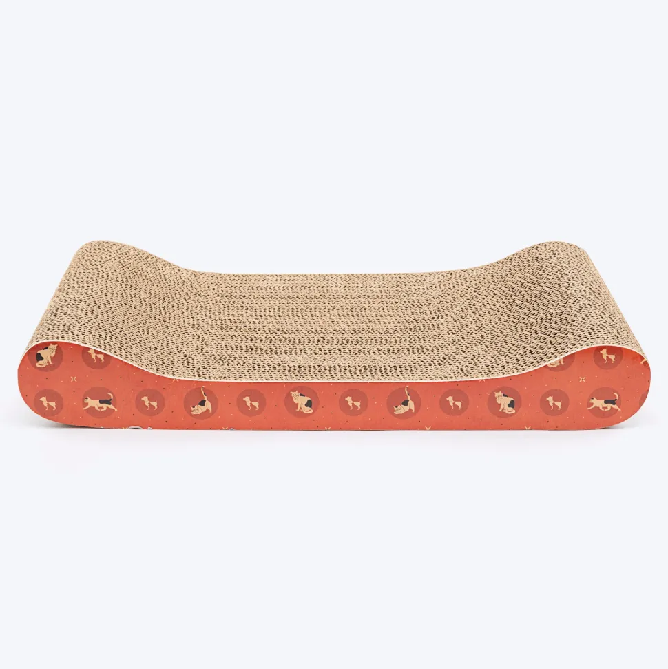 HUFT Feline Frenzy Cat Scratcher - Orange