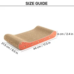 HUFT Feline Frenzy Cat Scratcher - Orange