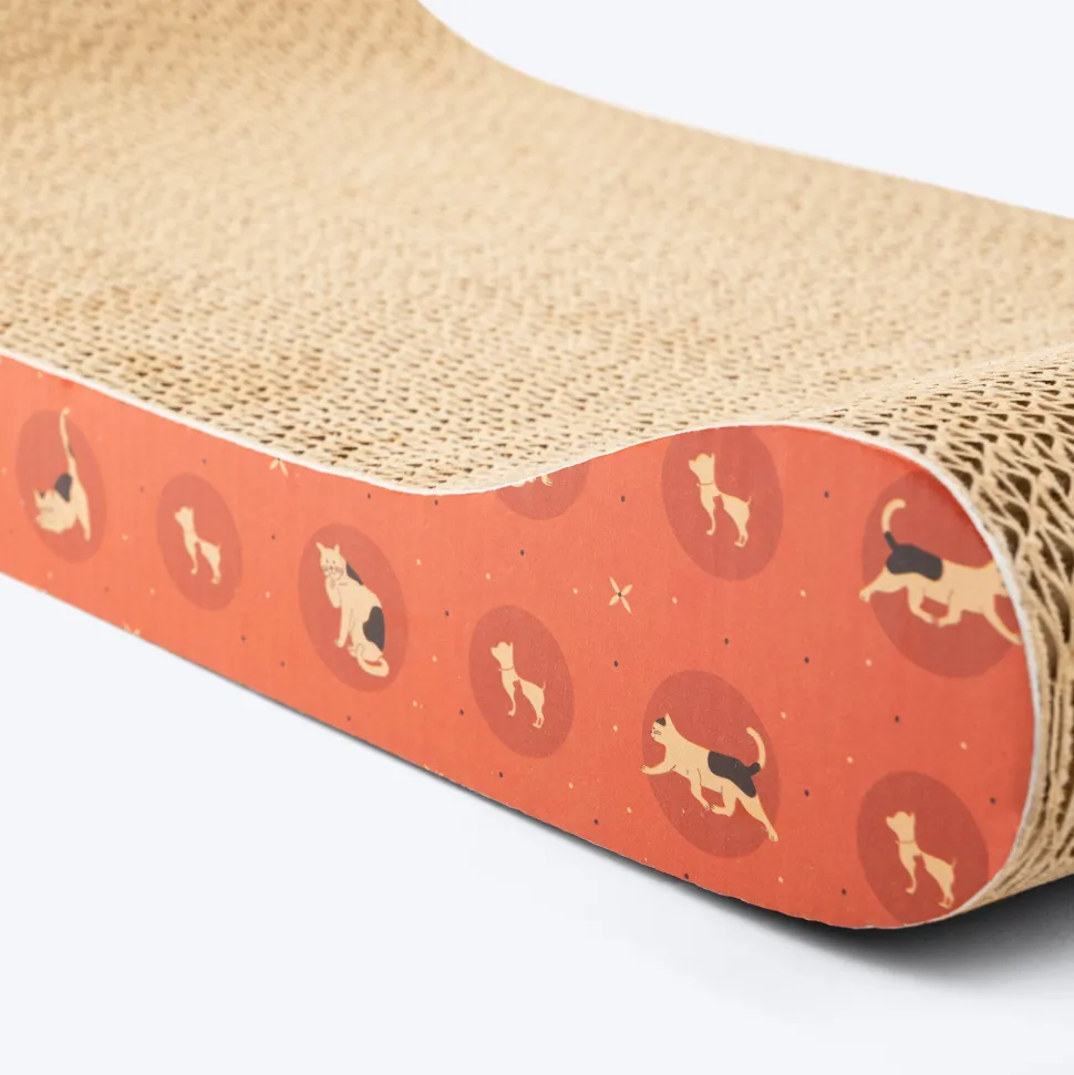 HUFT Feline Frenzy Cat Scratcher - Orange