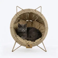 HUFT Feline Rest Chair With Cushion For Cat - Brown
