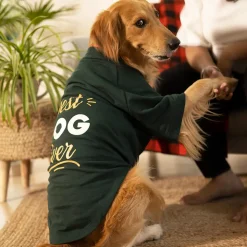 HUFT Fleece Dog Sweatshirt - Dark Green