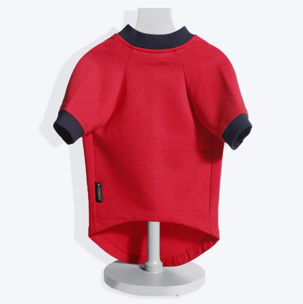 HUFT Fleece Dog Sweatshirt - Red