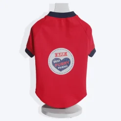 HUFT Fleece Dog Sweatshirt - Red