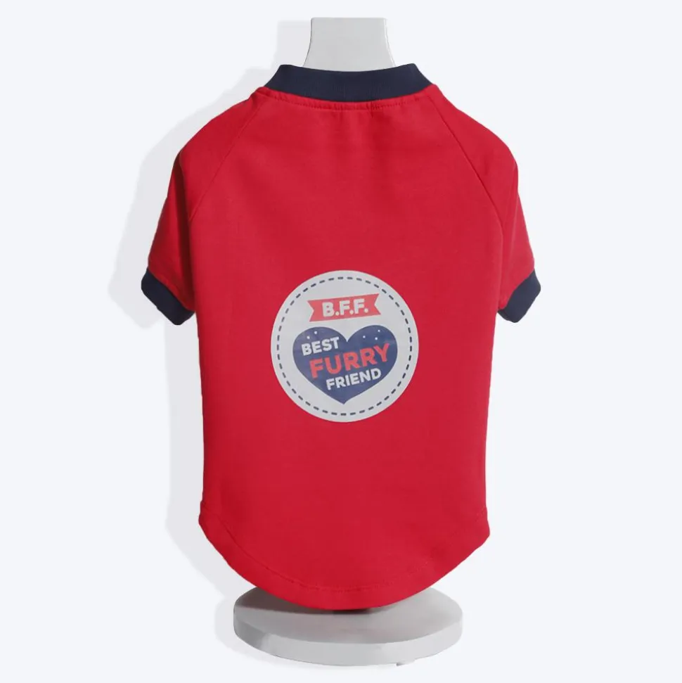 HUFT Fleece Dog Sweatshirt - Red