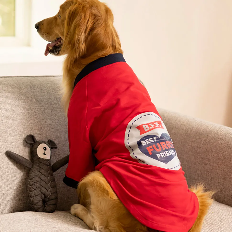 HUFT Fleece Dog Sweatshirt - Red
