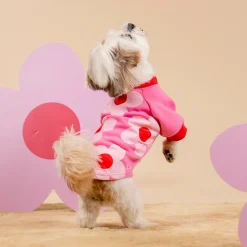 HUFT Flower Power Sweatshirt For Dog - Pink