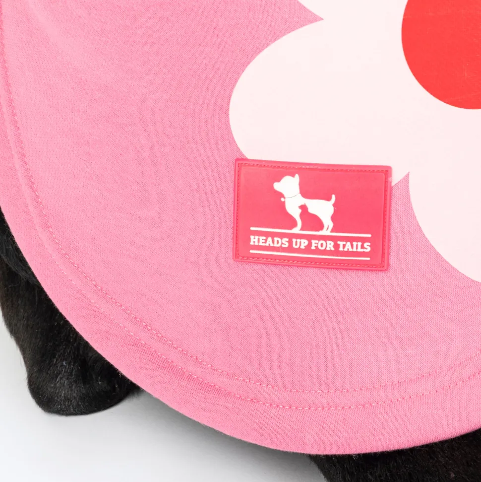 HUFT Flower Power Sweatshirt For Dog - Pink