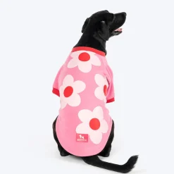 HUFT Flower Power Sweatshirt For Dog - Pink