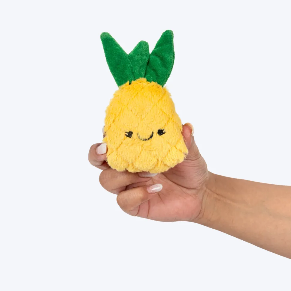 HUFT Fruitastic Plush Toys With Catnip For Cat - Red & Yellow - Set Of 2