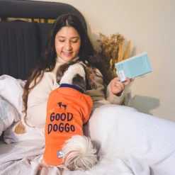 HUFT Good Doggo Pet Sweatshirt - Orange