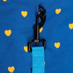 HUFT Honey Hearts Sweatshirt With Hood For Dog - Blue