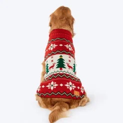 HUFT Jolly Jumper Sweater For Dog - Red