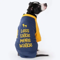 HUFT Less Talkie More Walkie Pet Sweatshirt - Navy