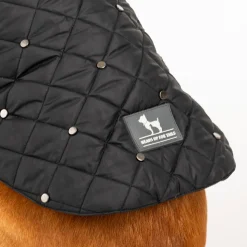 HUFT Luxe Stud Quilted Jacket For Dogs - Black