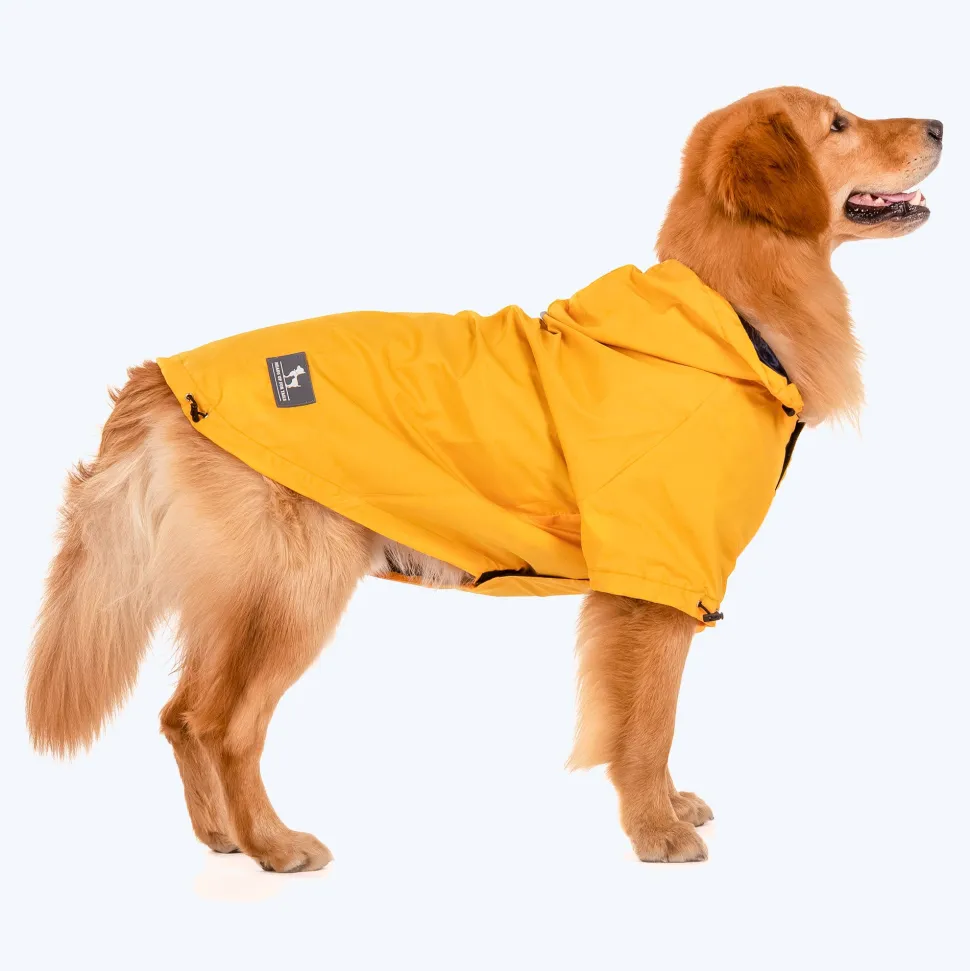 HUFT Magical Mist Dog Raincoat - Yellow