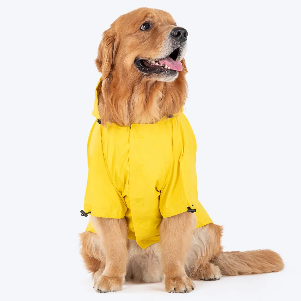 HUFT Magical Mist Raincoats For Dog & Cat - Sunshine Yellow