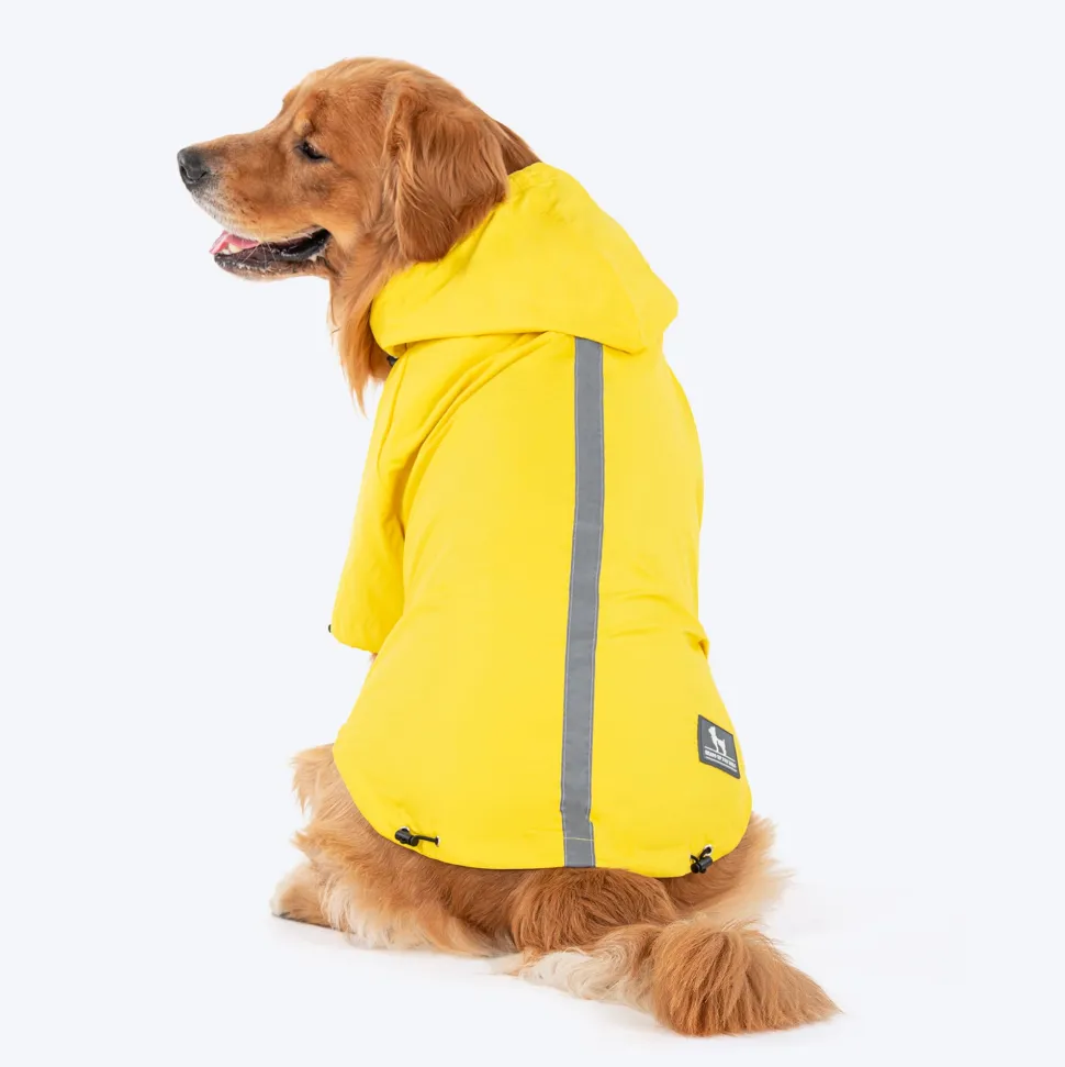 HUFT Magical Mist Raincoats For Dog & Cat - Sunshine Yellow