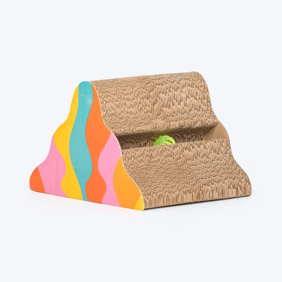 HUFT Meow Mountain Scratcher For Cat - Multicolor