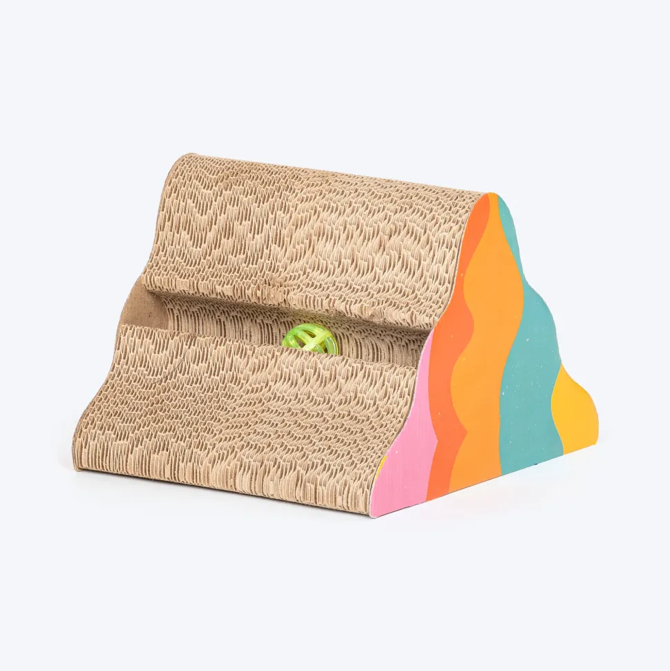 HUFT Meow Mountain Scratcher For Cat - Multicolor