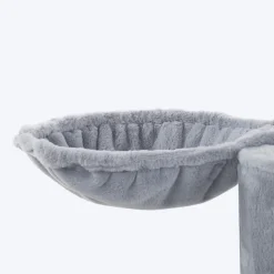 HUFT Meowtrix Tower Multipurpose Cat Tree - Grey