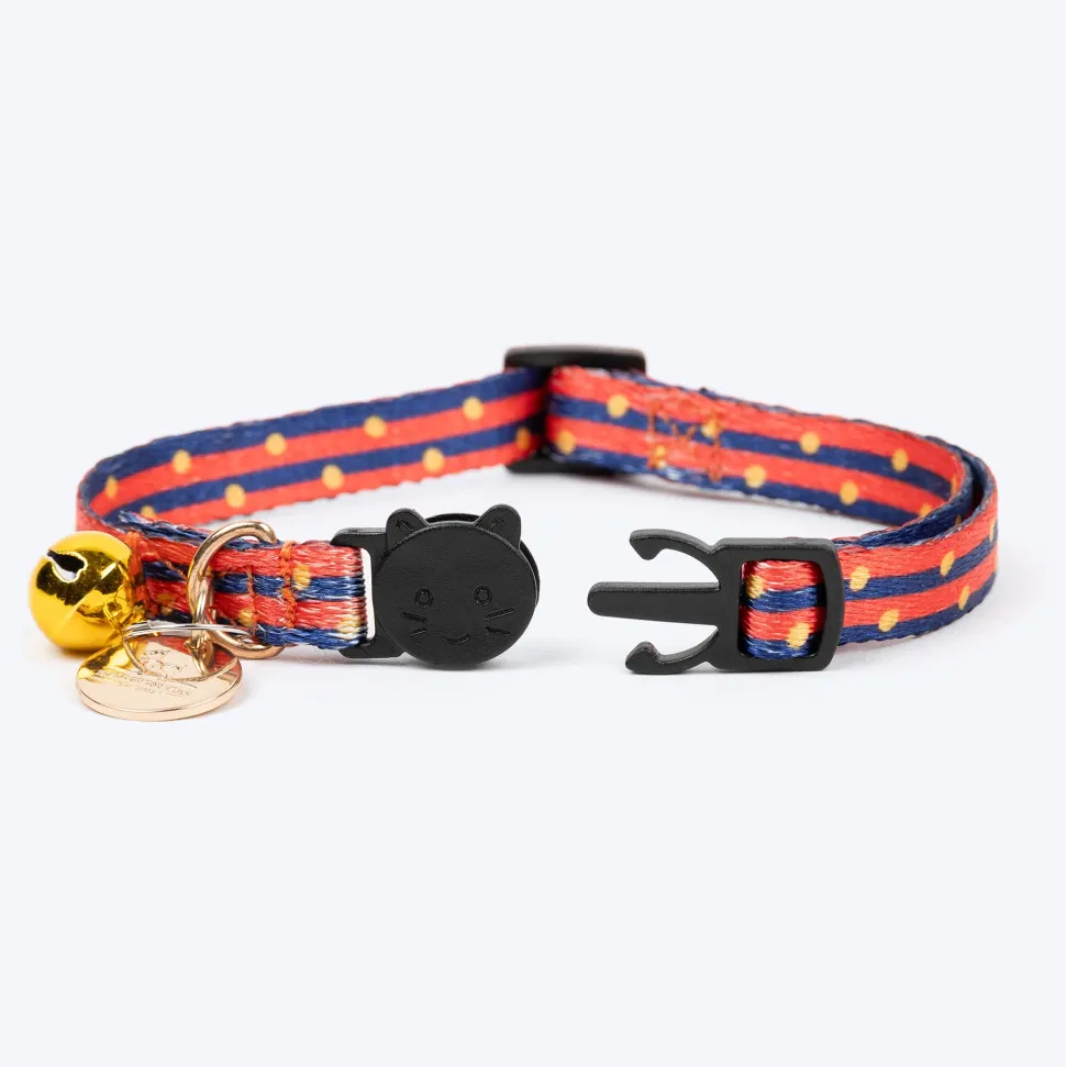 HUFT Meowvelous Collars For Cat - Pink & Navy