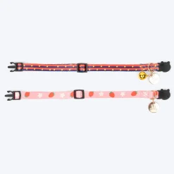 HUFT Meowvelous Collars For Cat - Pink & Navy