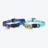 HUFT Meowvelous Collars For Cat - Dark Blue & Pastel Blue