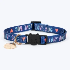 HUFT Meowvelous Collars For Cat - Dark Blue & Pastel Blue