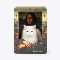 HUFT Mona Lisa Scratcher For Cat - Multicolor