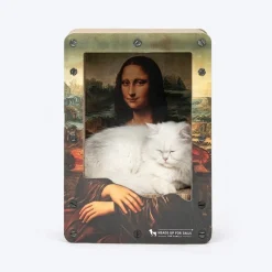 HUFT Mona Lisa Scratcher For Cat - Multicolor
