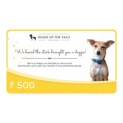 HUFT New Dog Adoption Gift Card