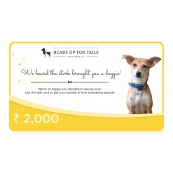 HUFT New Dog Adoption Gift Card