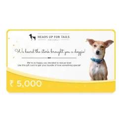 HUFT New Dog Adoption Gift Card