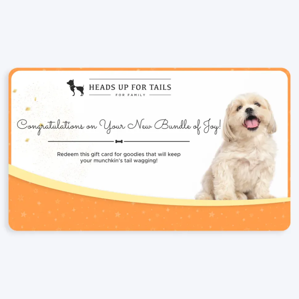 HUFT New Dog Gift Card