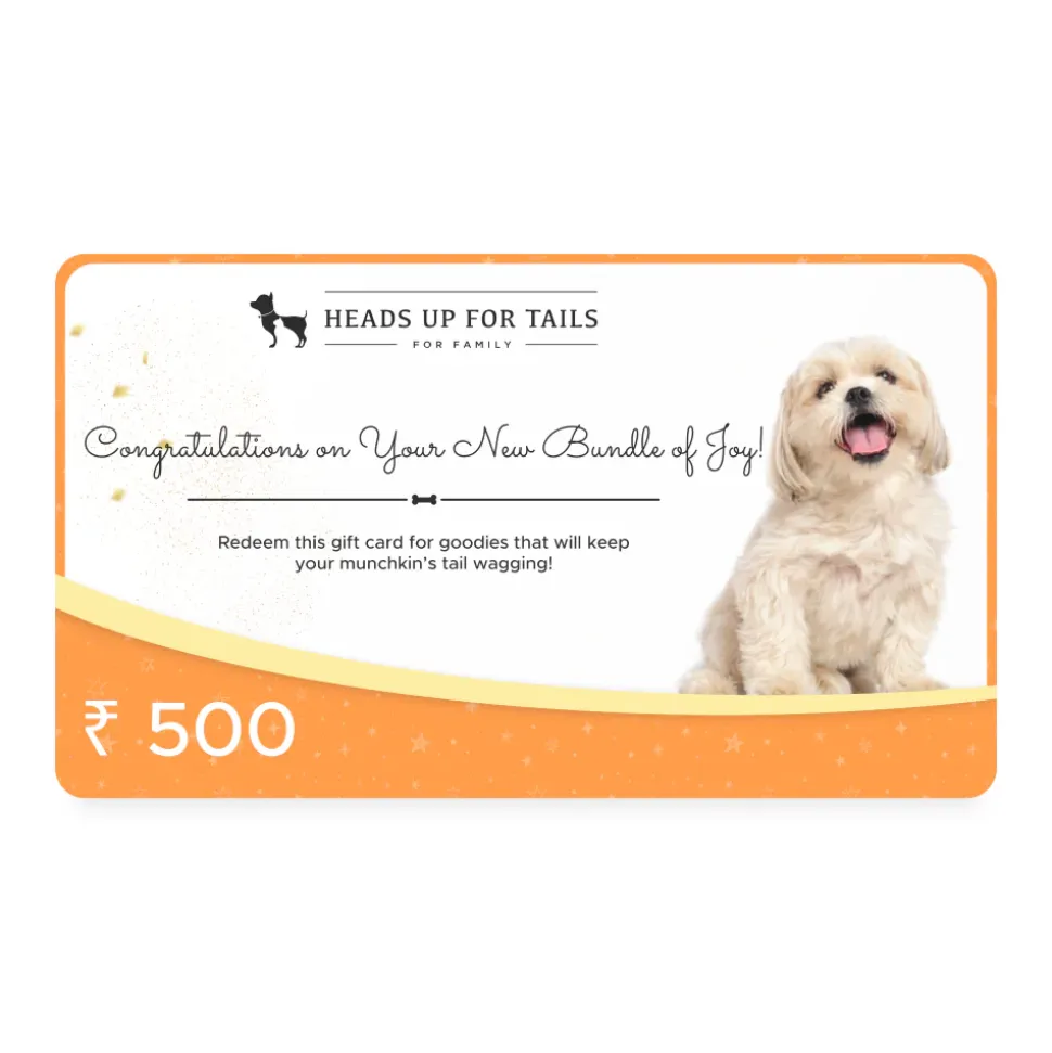 HUFT New Dog Gift Card