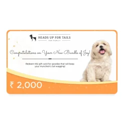HUFT New Dog Gift Card