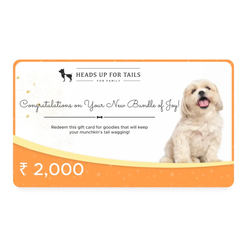 HUFT New Dog Gift Card
