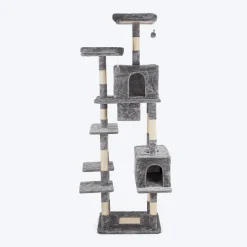 HUFT Pawfect Peak Multipurpose Cat Tree - Grey