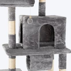 HUFT Pawfect Peak Multipurpose Cat Tree - Grey