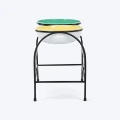 HUFT Pawlicious Double Diner For Dog - Multicolor