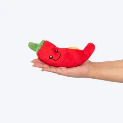 HUFT Peppurr Plush Toy With Catnip For Cat - Red