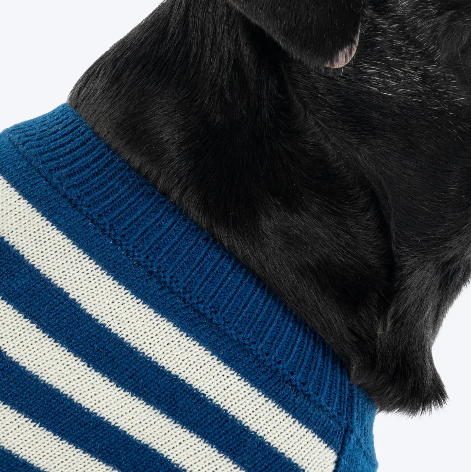 HUFT Polar Bear Striped Sweater For Dog - Multicolor