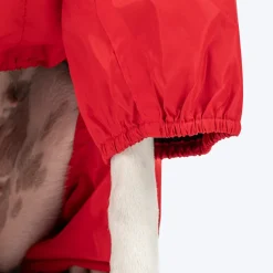 HUFT Puddle Jumper Full Coverage Raincoat For Dog - Red