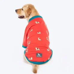 HUFT Pup Parade Sweatshirt For Big Dog - Red