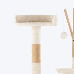 HUFT Purrch Paradise Multipurpose Cat Tree - Beige