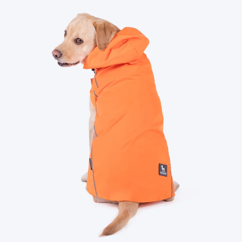 HUFT Rain Dancers Raincoats For Dog & Cat - Orange